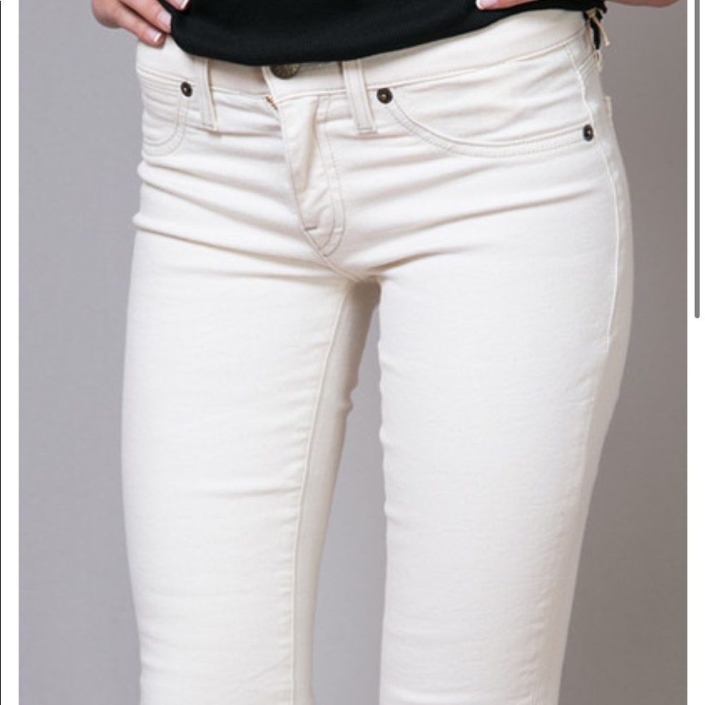 Henry & Belle Super Skinny Ankle - Natural